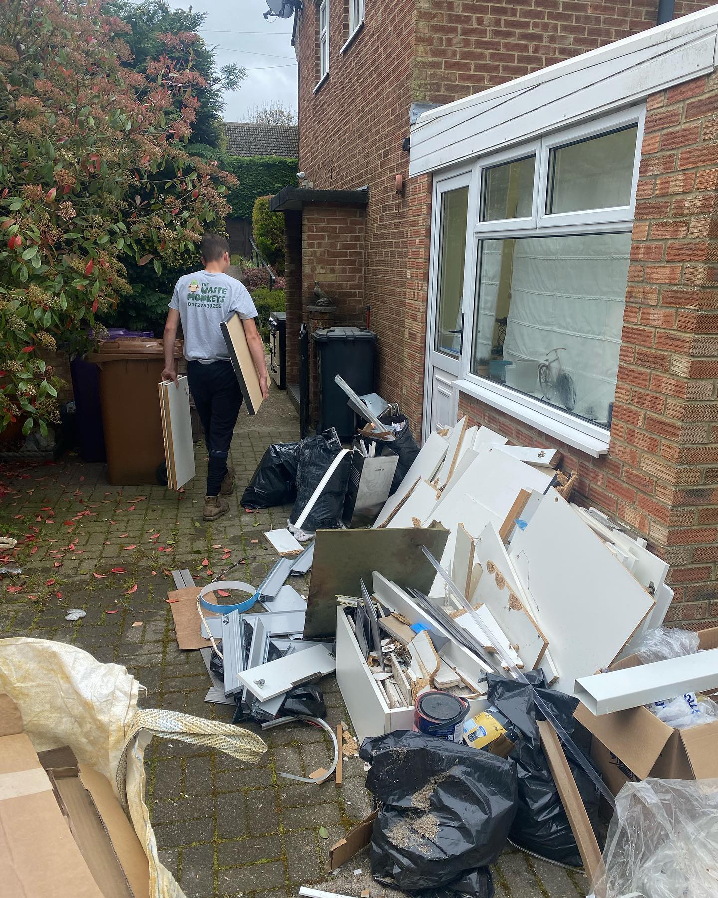 Waste Monkeys collecting waste and junks