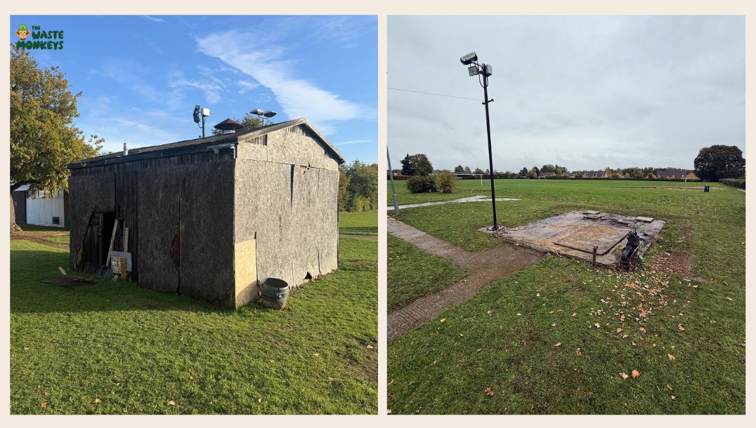 Outbuilding demolition