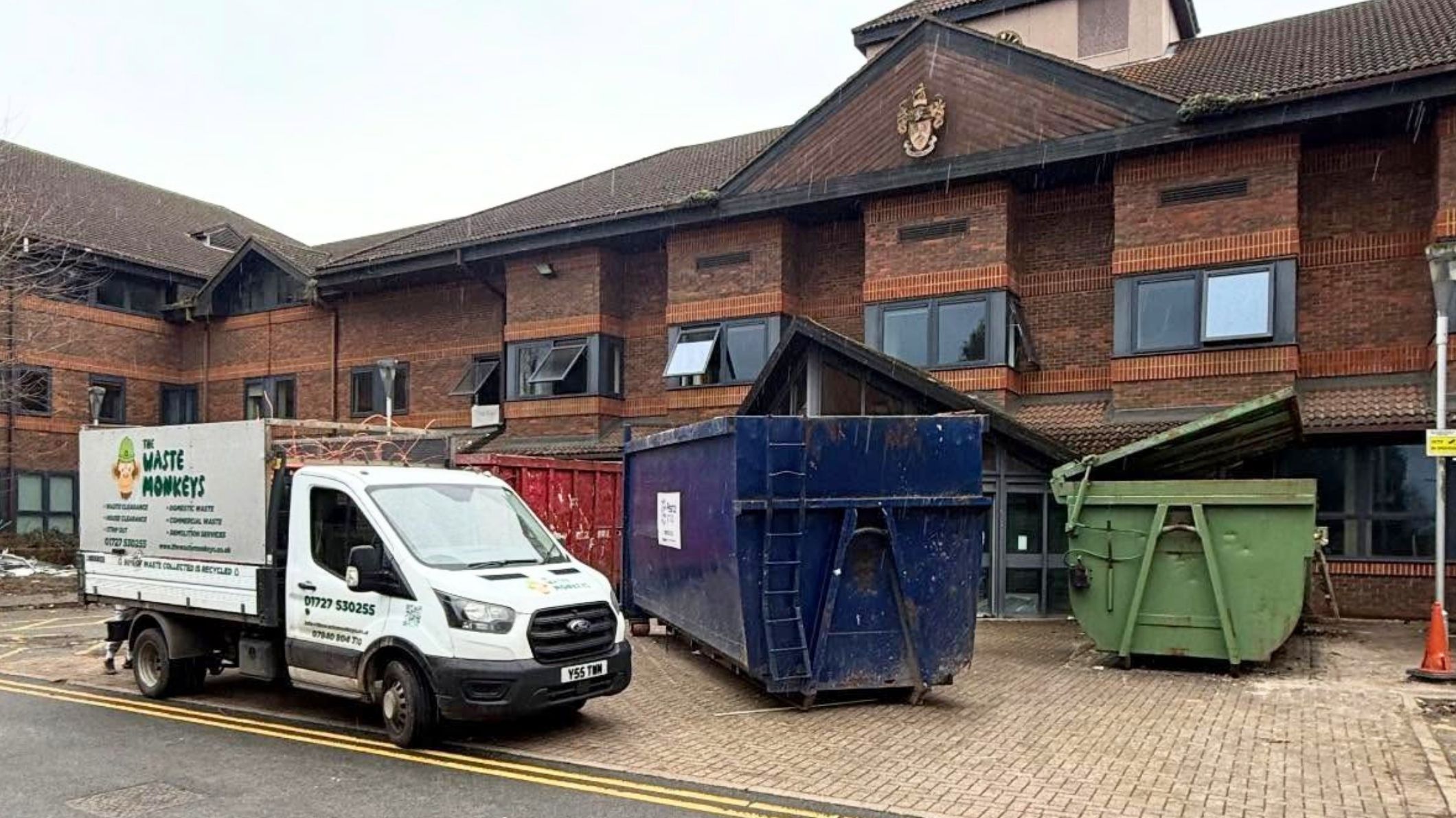We deliver, collect, and manage skips