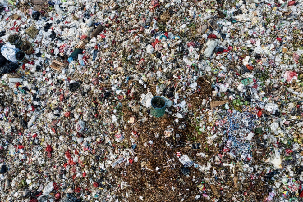 Finding you place into fly tipped waste